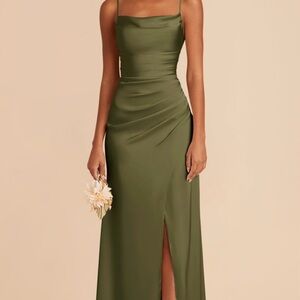 Birdy Grey Lydia Dress - Matte Satin Martini